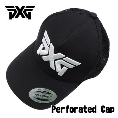 【PXG正規品】 PERFORATED CAP ブラック