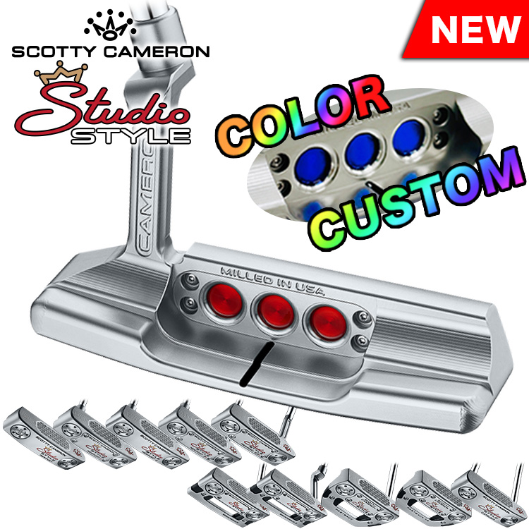 【カラーカスタム・シャフト変更可能】スコッティキャメロン スタジオスタイル パター 2025　日本正規品