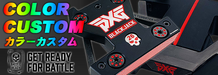 PXG ブラックジャック バトルレディ パターBLACKJACK BATTLE READY