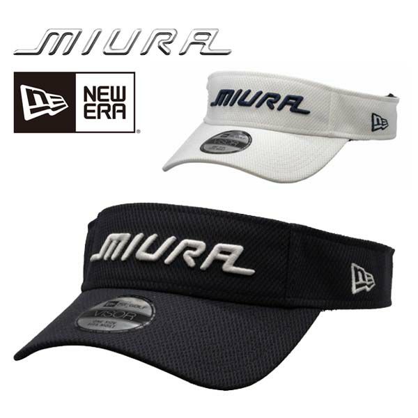【数量限定モデル】三浦技研 ミウラ MIURA ニューエラ コラボ NEWERA バイザー VISOR メンズ フリーサイズ SG-232