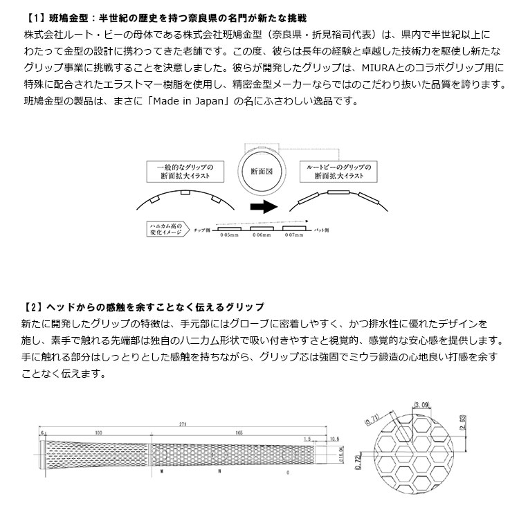 三浦技研 グリップ