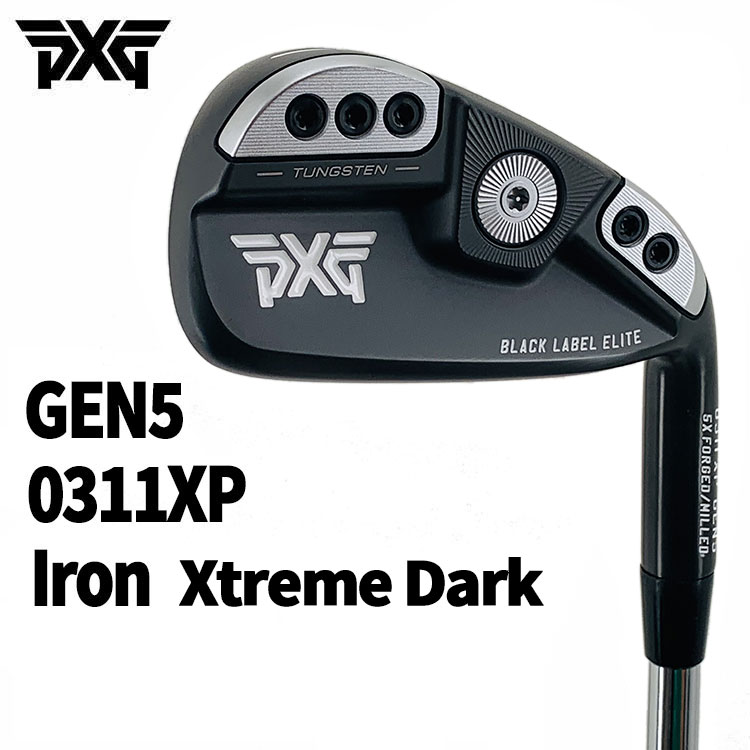 PXG GEN5 0311XP アイアンXtreme Dark エクストリームダーク