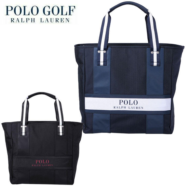 ラルフローレン POLO GOLF カートポーチ ベア トートバッグ 黒バッグ