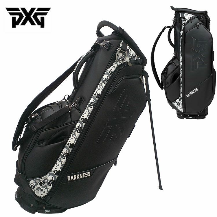 PXG キャディバッグ デラックス ハイブリッドスタンドバッグ ダークネス DELUXE HYBRID STAND BAG