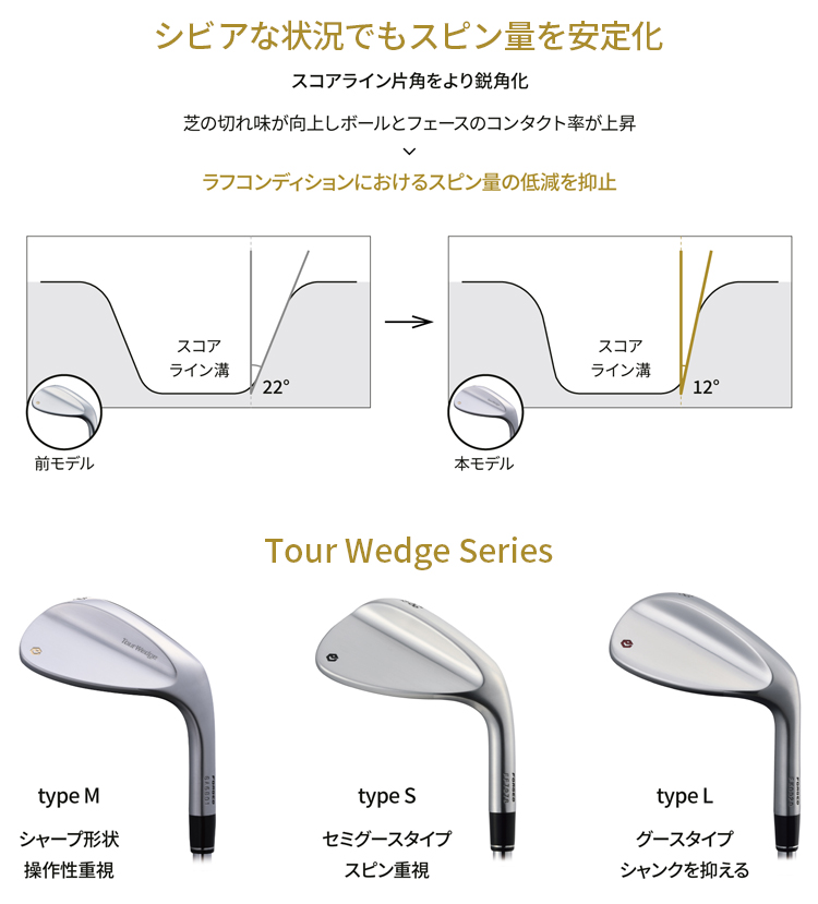 Tour Wedge type M2 | 第一ゴルフオンラインショップ