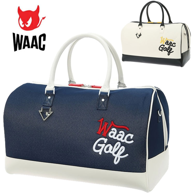 WAAC ワック デニム＆キャンバス ボストンバッグ UNISEX Denim&Canvas 072232801 ゴルフ