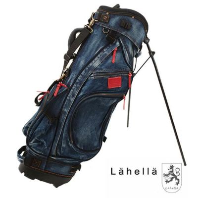 京谷ラヘラスタンドバッグL-511デニムキャディバッグlahella8.5インチ3.6kg