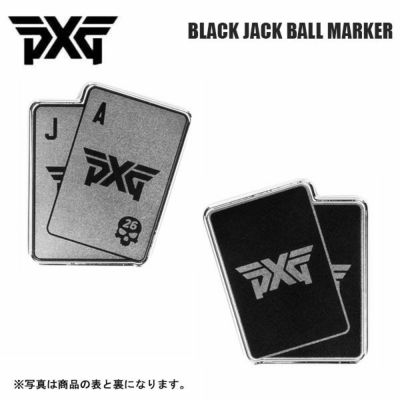 PXG ボールマーカーBLACK JACK BALL MARKERXFPPU897321