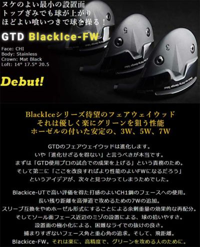 特注カスタムクラブ】GTD ジョージ武井デザインGTD Black Ice