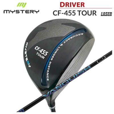 【特注カスタムクラブ】<br>ミステリー MYSTERY<br>CF455ツアー ドライバー<br>三菱ケミカル VANQUISH(バンキッシュ)シャフト