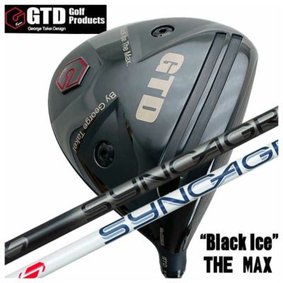 [Custom-made club] GTD George Takei design GTD Black Ice The MAX driver Shinka graphite Zinger ZINGER for DRIVER shaft