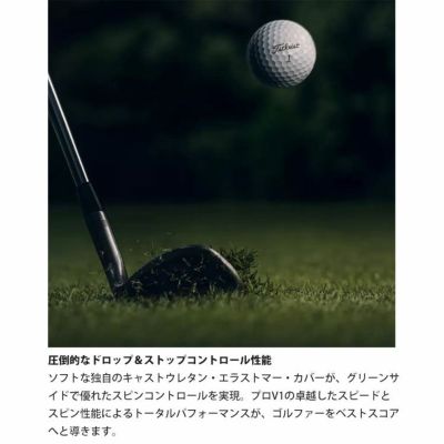 タイトリスト プロ V1 ゴルフボール 1ダース (12球) 日本正規品