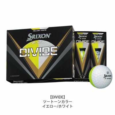 スリクソン Z-スター / ディバイドゴルフボール 1ダース(12球)SRIXON Z