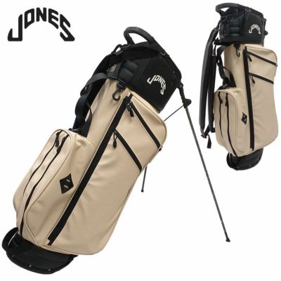 ジョーンズ トゥルーパー 2.0 スタンドバッグ軽量 キャディバッグ クリーム ブラック JONES Trouper 2.0 Stand  BagJSC1862 Cream Black ゴルフ | 第一ゴルフオンラインショップ