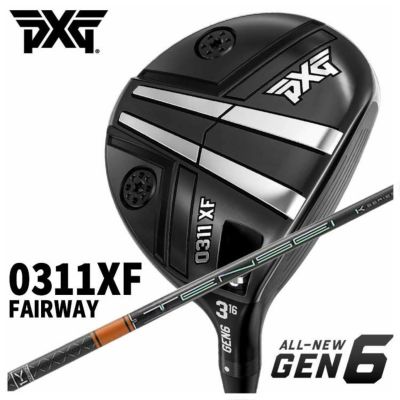 特注・ヘッド在庫有り】PXG GEN6 0311XF フェアウェイウッド三菱