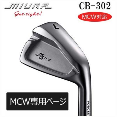 三浦技研 CB-302 アイアントゥルーテンパーダイナミックゴールド85・95 