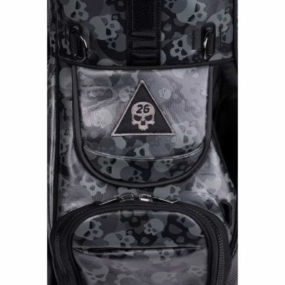 PXG スタンド キャディバッグDARKNESS SKULL CAMO HYBRID STAND BAG9型