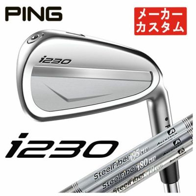 メーカーカスタム】PING i230 アイアンエアロテックスチールファイバー