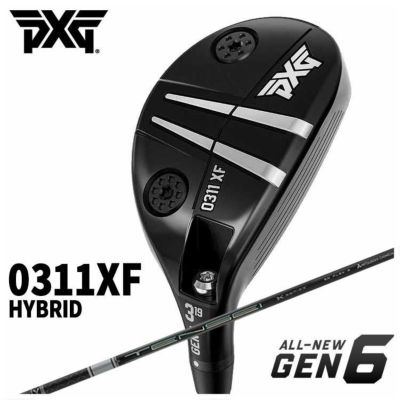 特注・ヘッド在庫有り】PXG GEN6 0311XF ハイブリッド三菱ケミカル