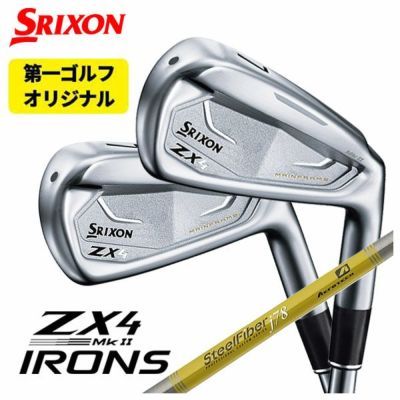第一ゴルフオリジナル】スリクソン(SRIXON)ZX4 Mk2 アイアンエアロ ...