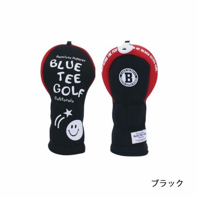 ブルーティーゴルフストレッチスマイルヘッドカバーヘッドカバーユーティリティー用BLUETEEGOLFHC-034ネコポス対応