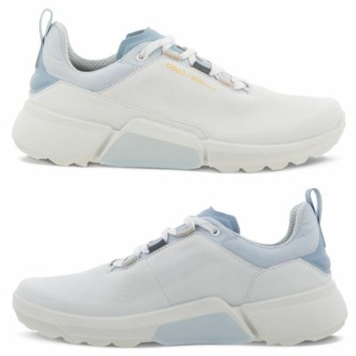 【レディース】 エコー ゴルフシューズ スパイクレス, バイオム ハイブリッド 4 レース, WHITE／AIR 108603 60611, ECCO  WOMEN'S GOLF BIOM H4 LACE