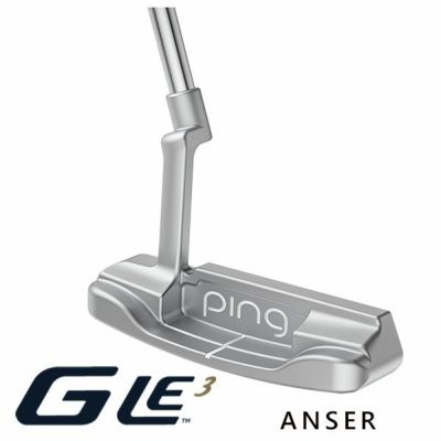 ピン GLe3 パター ANSER（アンサー）左用ありPING 2023 GLE3 PUTTER