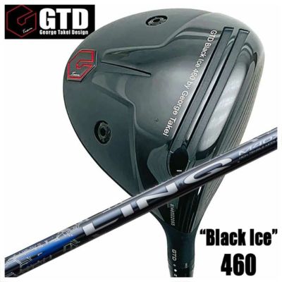 【特注カスタムクラブ】GTDジョージ武井デザインGTDBlackIce460ドライバー藤倉(Fujikuraフジクラ)スピーダーSPEEDERNXBLACK（ブラック）シャフト