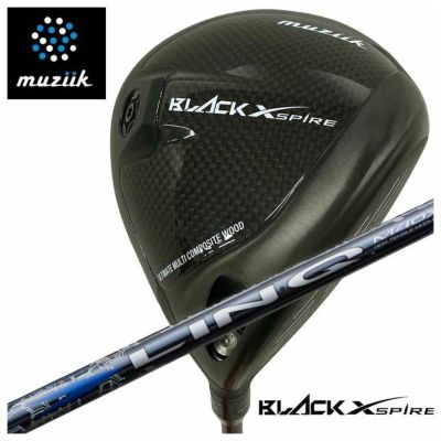 muziik BLACKXSPIRE Black Explorer Driver Fujikura (Fujikura) Speeder SPEEDERNXBLACK (Black) Shaft