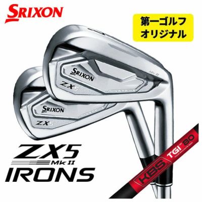 【제일 골프 오리지널】스릭슨(SRIXON) ZX5MkII 아이언 흑연 디자인 RAUNE(라우네) 아이언 샤프트 #5~Pw(6개 세트)