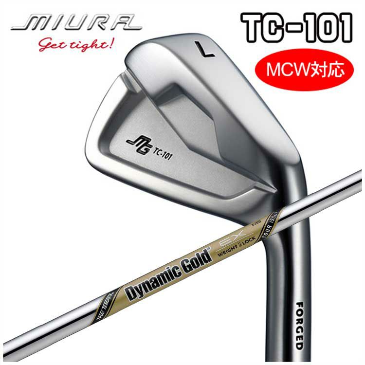 三浦技研 TC-101 アイアントゥルーテンパーダイナミックゴールドHT 