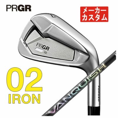 [Custom-made club] PRGR02 irons Fujikura MCI50-80 shaft #6~Pw (set of 5)