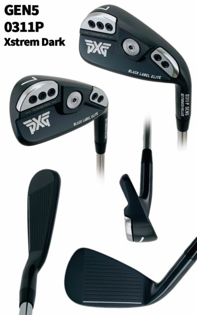 即納】【数量限定】PXG GEN5 0311P アイアンXtreme Dark