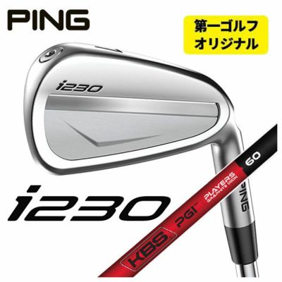 特注カスタムクラブ】PING i230 アイアンエアロテック スチール 