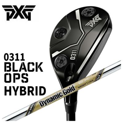 さらなる飛距離、究極のコントロール性
  
  【特注・ヘッド在庫有り】PXG 0311 Black Ops (ブラックオプス) ハイブリッドトゥルーテンパーダイナミックゴールドEXツアーイシュー