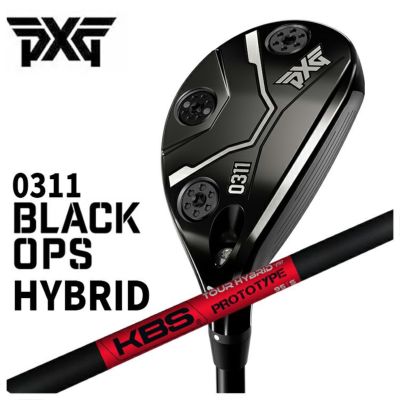 さらなる飛距離、究極のコントロール性
  
  【特注・ヘッド在庫有り】PXG 0311 Black Ops (ブラックオプス) ハイブリッドKBS TOUR Graphite Hybrid Prototype カーボンシャフト