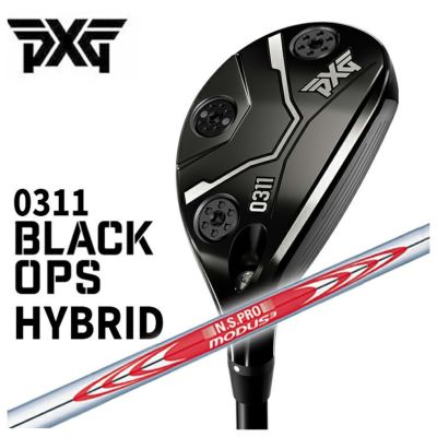 さらなる飛距離、究極のコントロール性
  
  【特注・ヘッド在庫有り】PXG 0311 Black Ops (ブラックオプス) ハイブリッドN.S.PRO モーダス3 105 シャフト