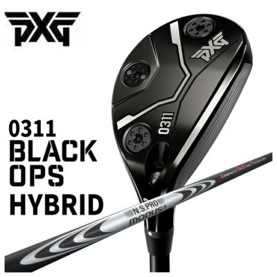 さらなる飛距離、究極のコントロール性
  
  【特注・ヘッド在庫有り】PXG 0311 Black Ops (ブラックオプス) ハイブリッドN.S.PRO モーダス3 HYBRID GOST シャフト