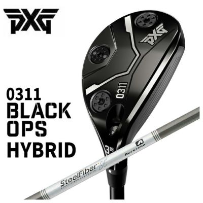 さらなる飛距離、究極のコントロール性
  
  【特注・ヘッド在庫有り】PXG 0311 Black Ops (ブラックオプス) ハイブリッドエアロテックスチールファイバーiシリーズシャフト