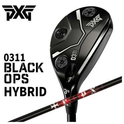 さらなる飛距離、究極のコントロール性
  
  【特注・ヘッド在庫有り】PXG 0311 Black Ops (ブラックオプス) ハイブリッドTRPX HYBRIDティーアールピーエックス ハイブリッド シャフト