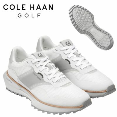 Cole Haan 防水ホワイトゴルフシューズ　24.5センチ スパイクレス Cole Haan 防水ホワイトゴルフシューズ 24.5センチ スパイクレス