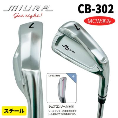 三浦技研 CB-302 アイアンスチールファイバー Hシリーズh-PLUS/h-TOUR