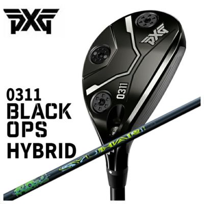 さらなる飛距離、究極のコントロール性
  
  【特注・ヘッド在庫有り】PXG 0311 Black Ops (ブラックオプス) ハイブリッドThreering（スリリング）  SYUHARI シュハリ  ユーティリティ用 シャフト