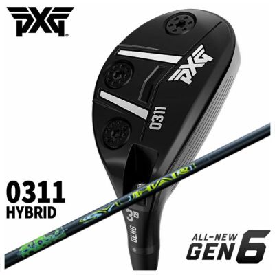 抜群の飛距離と狙い通りに打てる精度
  
  PXG GEN6 0311 ハイブリッドThreering（スリリング）SYUHARI シュハリ ユーティリティ用 シャフト