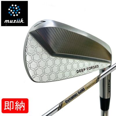 [Custom club/head in stock] Muziik On The Screw Deep Muscle 2 Forged Iron DeepMuscleForgedIron [#5-Pw (Set of 6)/Steel]