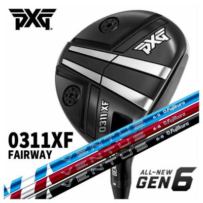 特注・ヘッド在庫有り】PXG GEN6 0311XF ドライバー藤倉 フジクラベンタス 24 VENTUS【BLUE・RED・BLACK】シャフト |  第一ゴルフオンラインショップ