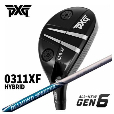 汎用性が高く、驚くほど打ちやすい
  
  PXG GEN6 0311XF ハイブリッドフジクラ ジュエルラインダイヤモンド スピーダー HBハイブリッド用シャフト