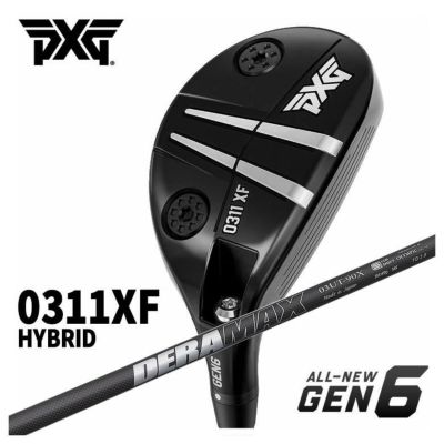 汎用性が高く、驚くほど打ちやすい
  
  PXG GEN6 0311XF ハイブリッドDERAMAX デラマックス03U ユーティリティ用シャフト