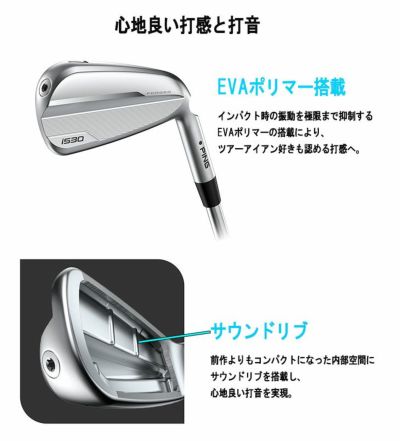 [Scheduled to be released on November 11th/Now accepting reservations] PINGG430 Iron Dynamic Gold Shaft #6-PW・45° (Set of 6) Genuine Japanese product