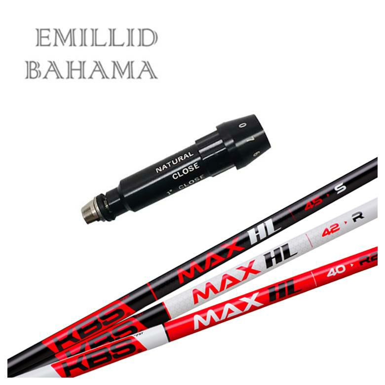 エミリッドバハマ スリーブ付きシャフトDERAMAX デラマックス虹デラ 